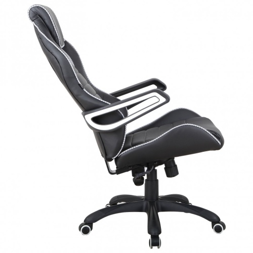 Кресло компьютерное Brabix Techno Pro GM-003 экокожа, черно-серое 531814 фото 7
